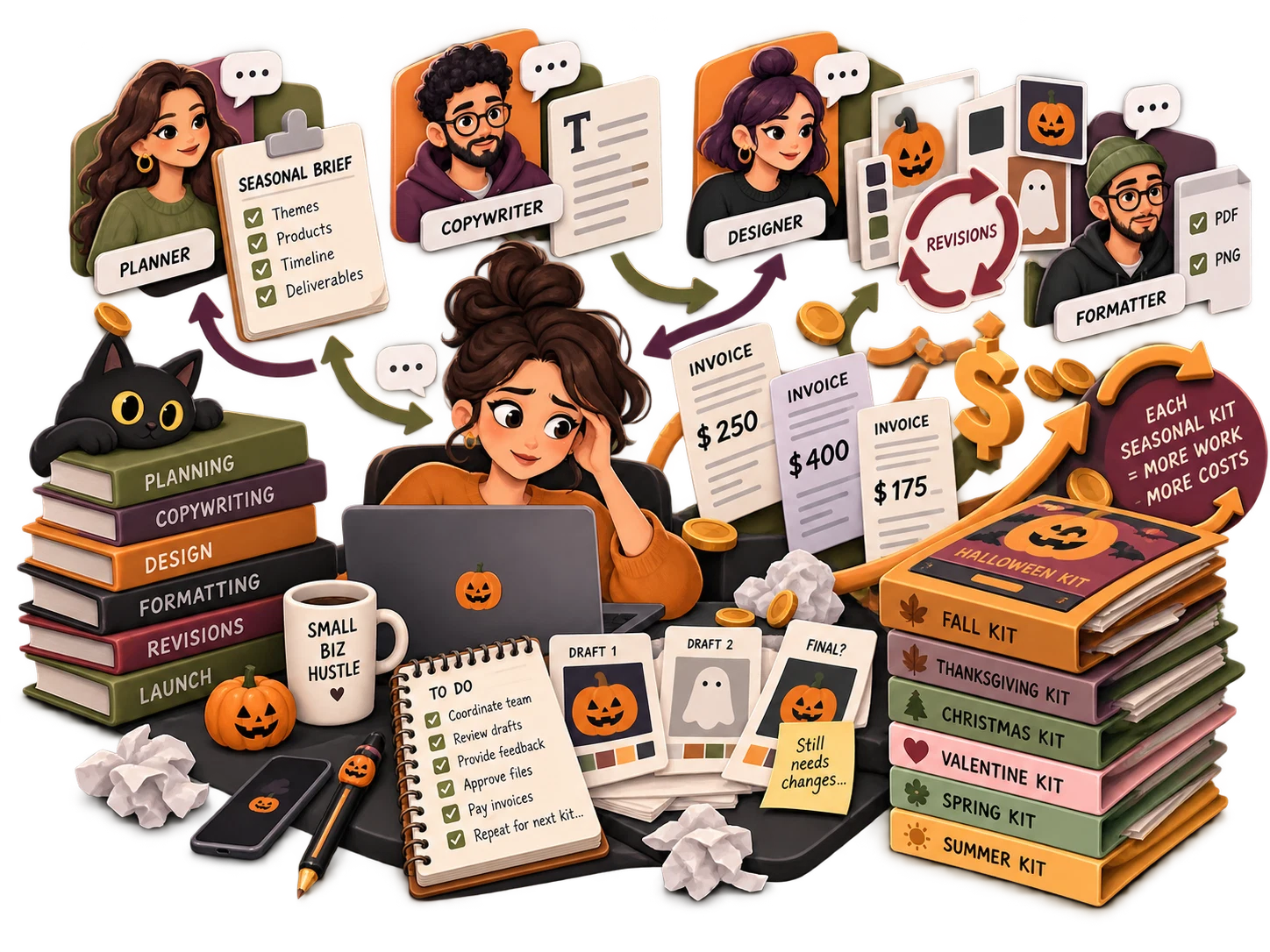 Problem 5 rising outsourcing costs for seasonal kit creation