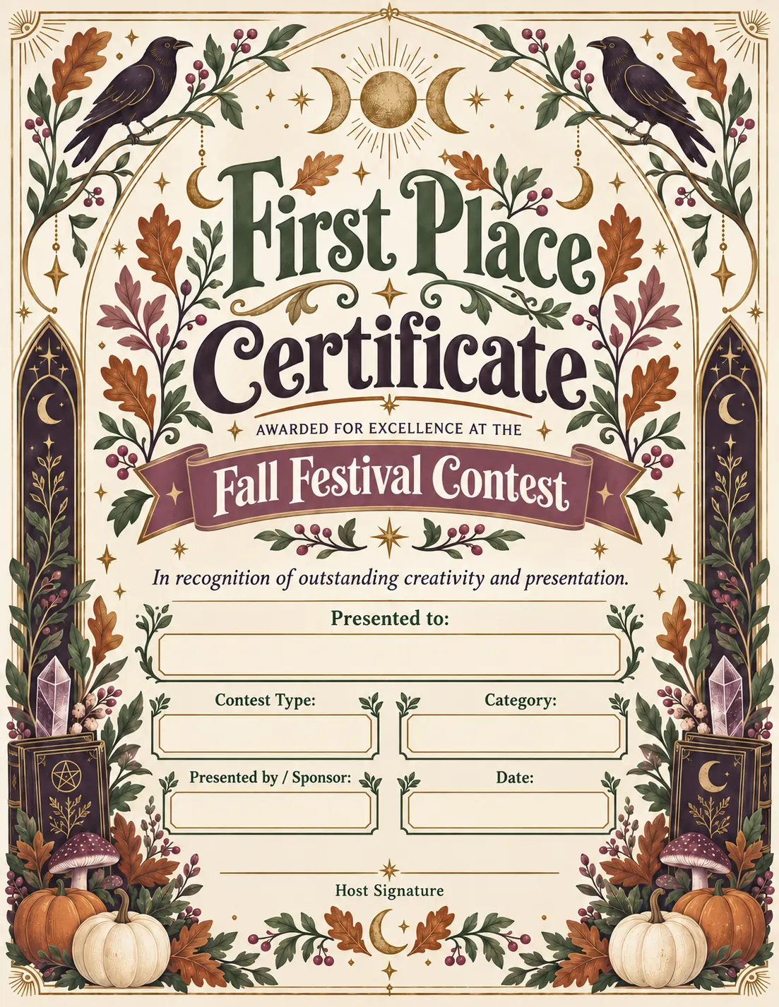 Halloween Fall Festival generated sample 13