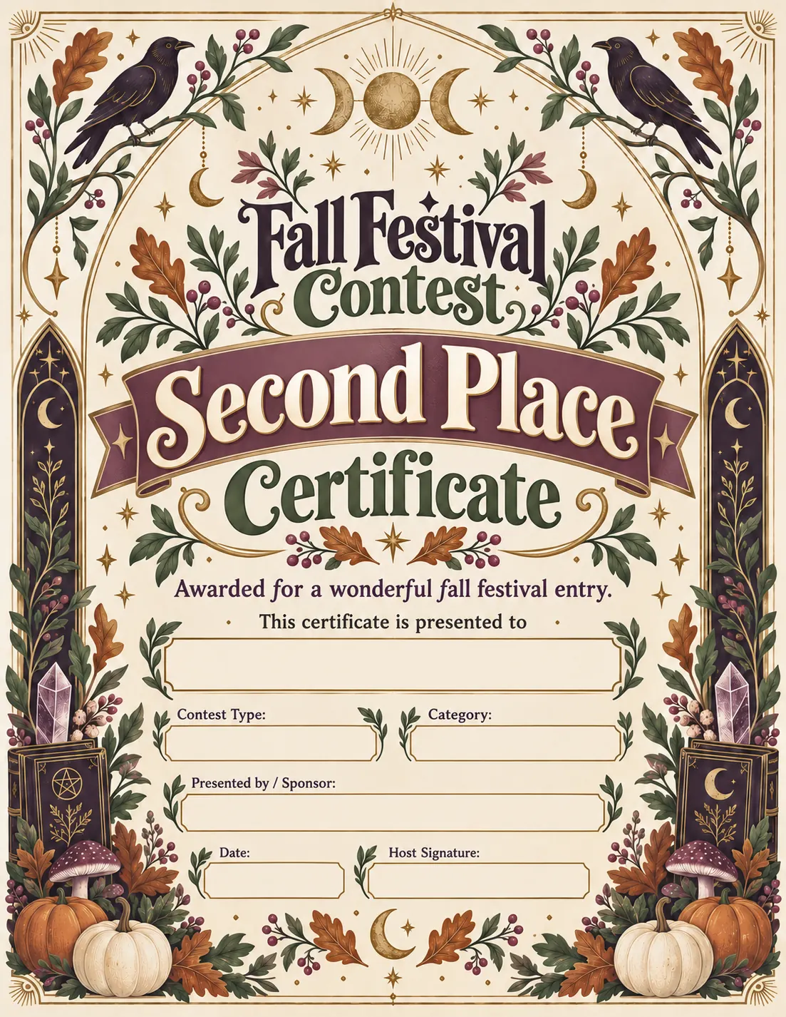 Halloween Fall Festival generated sample 14