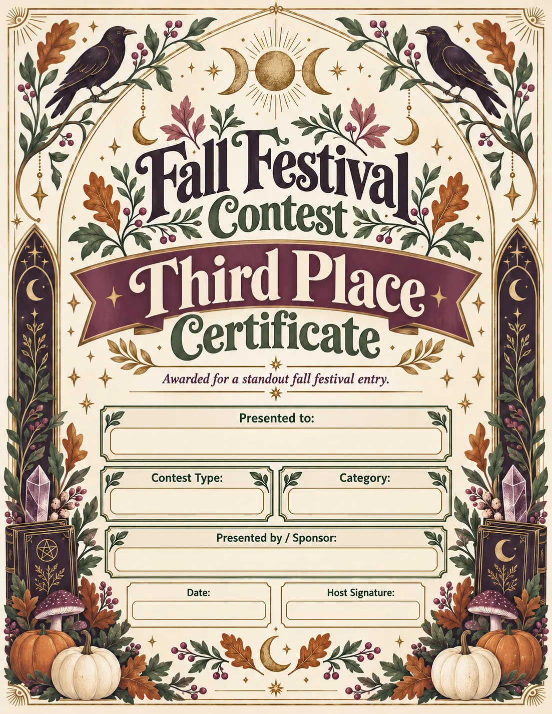 Halloween Fall Festival generated sample 15
