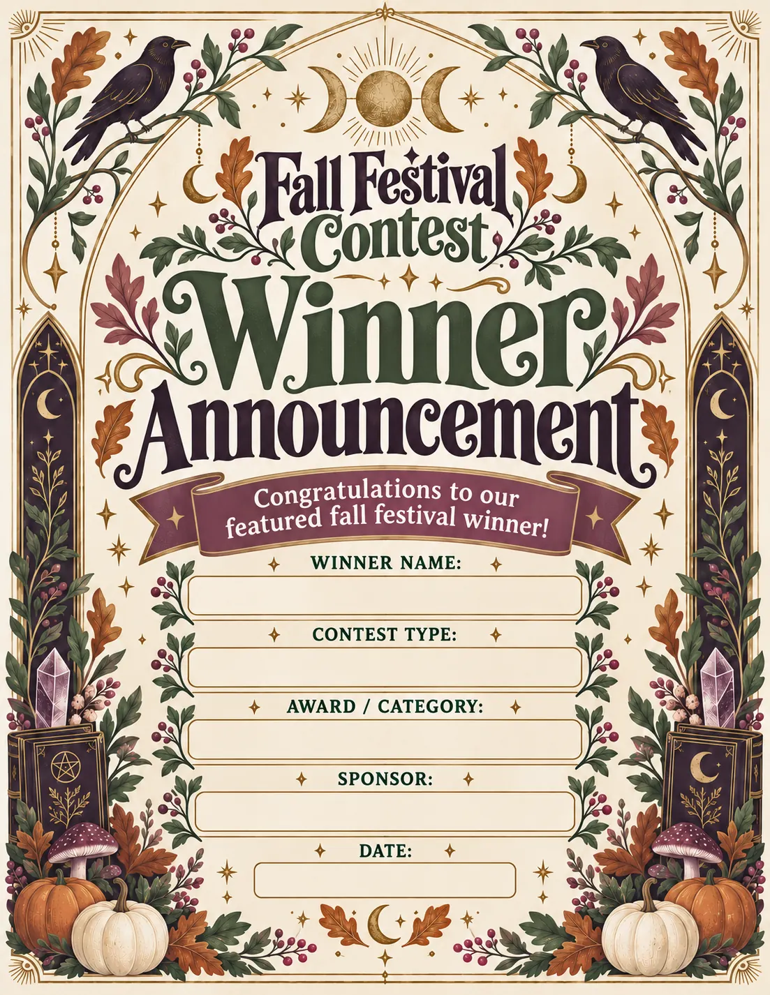 Halloween Fall Festival generated sample 18