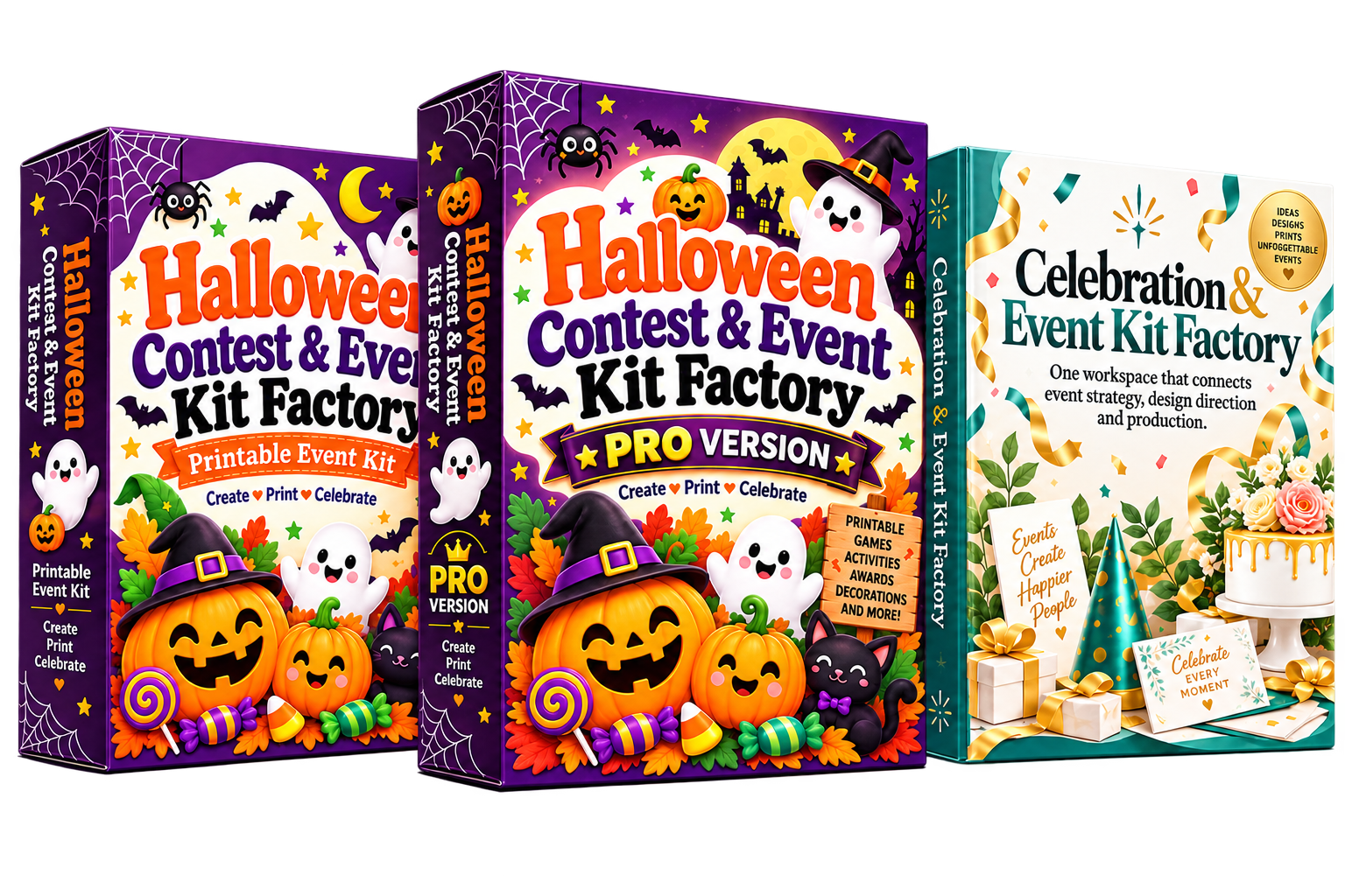 Halloween Contest Event Kit Factory funnel products