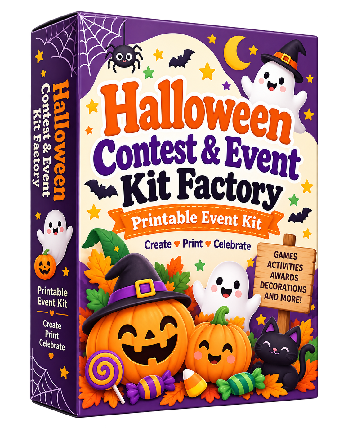 Halloween Contest & Event Kit Factory 3D box